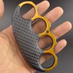 Brass Knuckles Duster Blom Style EDC Self-Defense Tool - Image 5