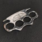 BroadGuard Metal Brass Knuckle Duster and Fist Buckle for Enhanced Protection - Image 2