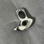 Right Hand Solid Steel Single Finger Knuckle Duster for Self Defense
