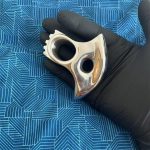 Right Hand Solid Steel Single Finger Knuckle Duster for Self Defense - Image 2
